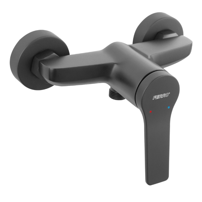 Ferro BSC7BL Stratos Black zuhanycsaptelep